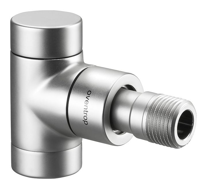 Вентиль запорный угловой Oventrop Combi E 1166082, ДУ 15, PN 10, Rp 1/2