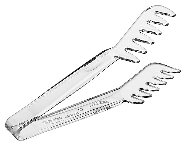 Щипцы для спагетти Gastroplast GMM-01 l=22 см (поликарбонат) прозрачные
