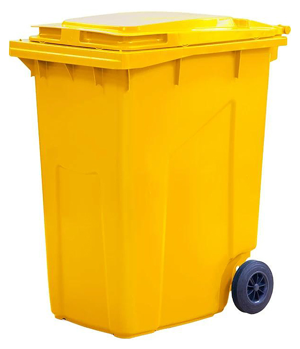 Контейнер для мусора ТАРА.РУ МКТ 360 желтый