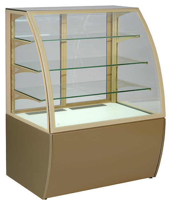Витрина кондитерская UNIS Eden 100 золотая