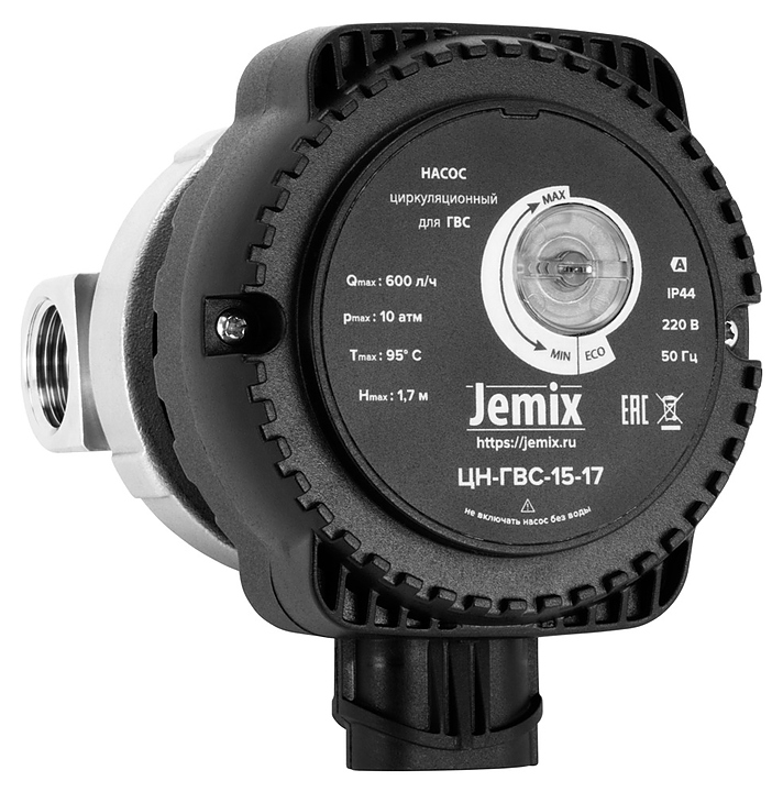 Насос циркуляционный JEMIX ЦН-ГВС-15-17 для ГВС