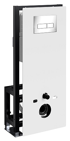 Система инсталляции для подвесного унитаза Wasserkraft Glan 66TLT.010.ME.WH.CH03