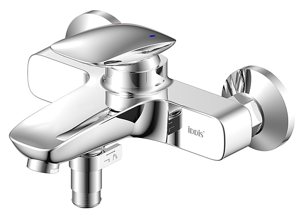 Смеситель для ванны и душа настенный IDDIS STONE STOSB00i02WA