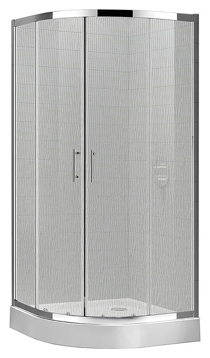 Уголок душевой CEZARES ECO-O-R-2-80-P-Cr 80х80х190 см