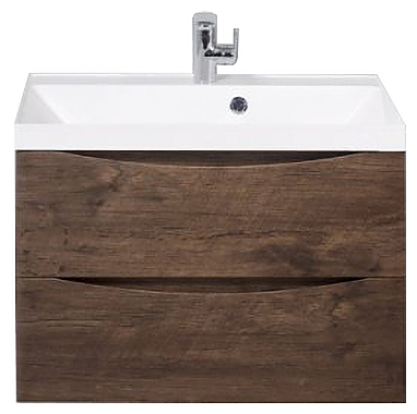 Тумба под раковину BelBagno MARINO-700-2C-SO-RW-P темное дерево