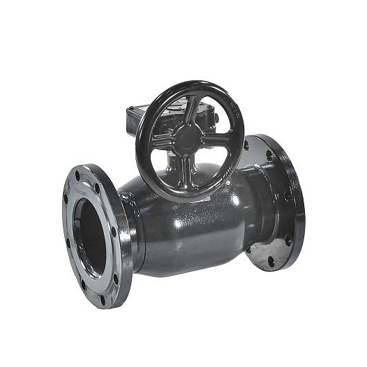 Кран шаровой FORTECA сталь 11с67п Ду 125 Ру16 фл с редуктором