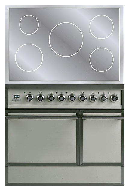 Индукционная плита с духовым шкафом ILVE QDCI-90-MP