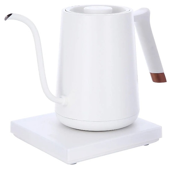 Чайник электрический для кофе Timemore Fish Smart 800 мл белый