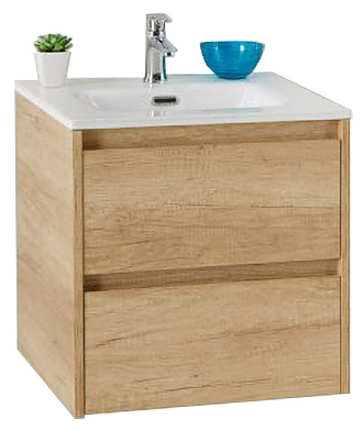 Тумба под раковину BelBagno KRAFT 39-500/390-2C-SO-RT дуб табак