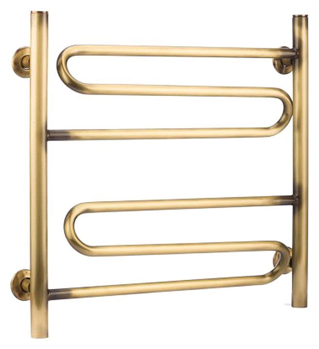 Полотенцесушитель водяной Domoterm Офелия П6 50x50 см АБР, античная бронза