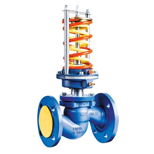 Регулятор перепада давления Теплосила чугун RDT Ду 65 Ру16 фл Рп1.4-15.8 Kvs=50м3/ч  RDT-2.3-65-50
