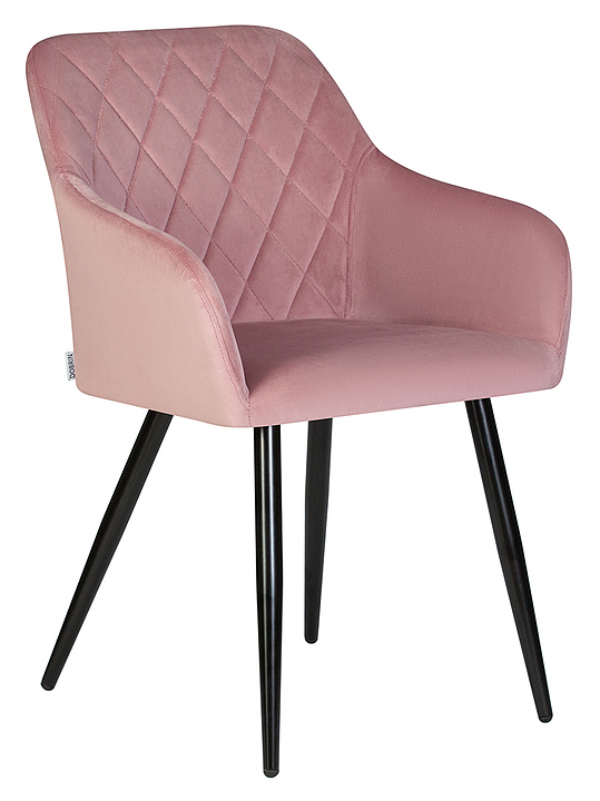 Стул обеденный DOBRIN 8266-LML ROBERT (розовый, черный)