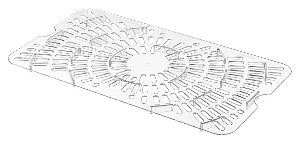 Дренаж для гастроемкости Restola 422110501 GN 1/1 перфорированный (поликарбонат) прозрачный