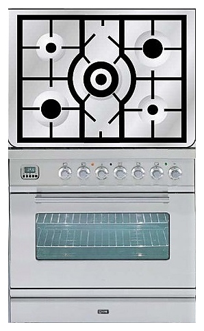 Газовая плита с духовым шкафом ILVE PW-80C-MP