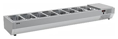 Витрина холодильная Carboma IDO A40 SM 1,9 (8хGN1/3)