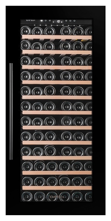 Винный шкаф Temptech Oslo OBI124SB монотемпературный черный