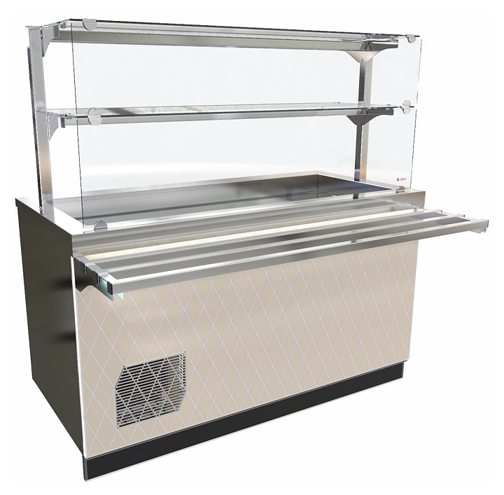 Прилавок-витрина холодильный Abat Сэйла ПВВ(Н)-70Е-03-НШ ромб