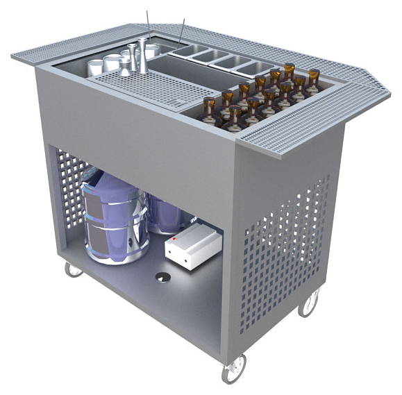 Кейтеринг станция BARMADE Рэбитс №5 (1250х750х950 мм)