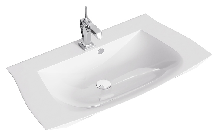 Раковина Aqwella Simphony 900 Sim.09.04.D 90x47 см, мрамор