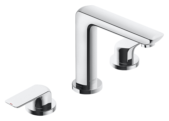 Смеситель для раковины KLUDI Ameo 413930575 на 3 отверстия, хром