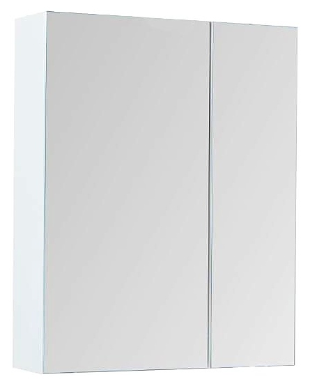 Шкаф зеркальный Aquanet Йорк 70 белый