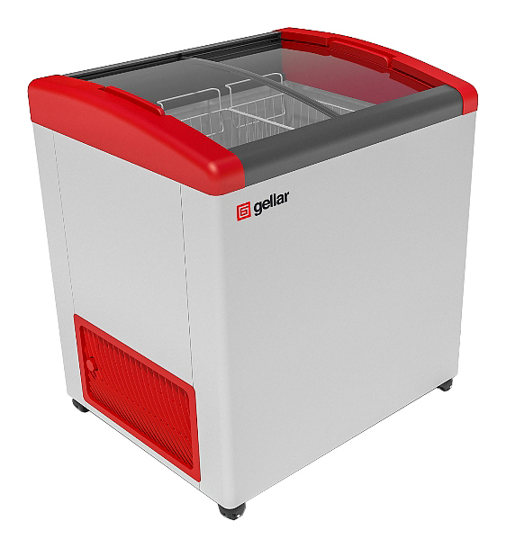Ларь морозильный Frostor GELLAR FG 200 E красный