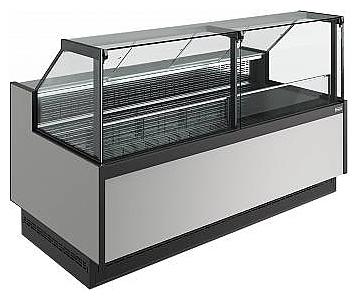 Витрина морозильная Carboma Bavaria 4 GC110 SL 2,0-1 версия 2.0 9006-9005 (без боковин)