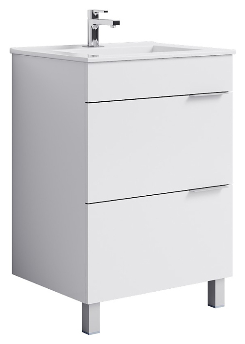 Тумба Aqwella Brig Br.01.06/2/W 56 см, белый