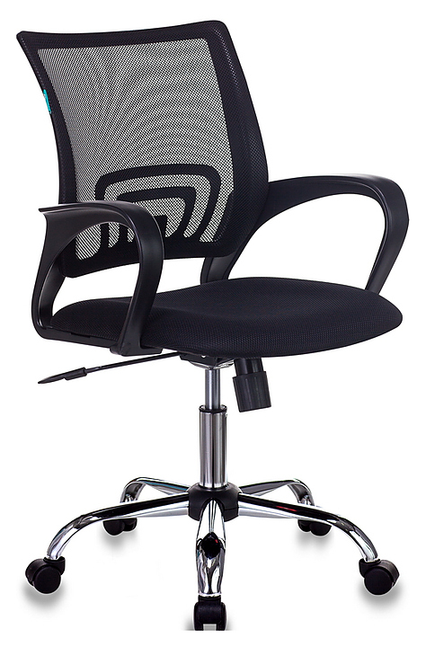 Кресло офисное Бюрократ CH-695N/SL/BLACK спинка сетка черный TW-01 сиденье черный TW-11 крестовина хром