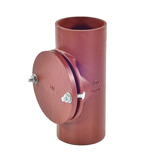 Ревизия Россия чугун SML Ду 100 с круглой крышкой б/растр