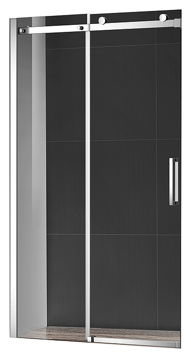 Дверь душевая AQUAme AQM4201F-10 100x195 см, в нишу, раздвижная