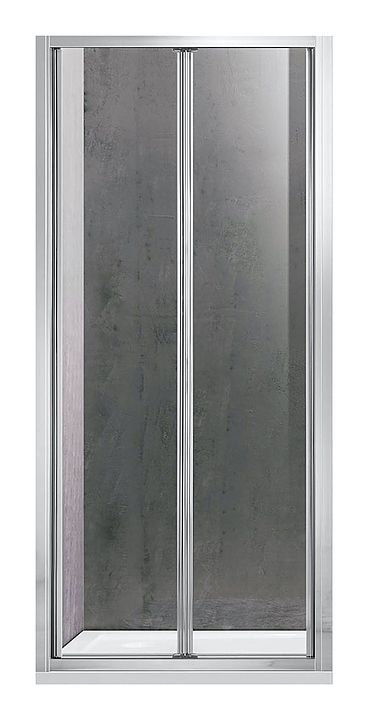 Дверь душевая Vincea Garda VDB-1G900CL 90х190 см с прозрачным стеклом, складная, хром