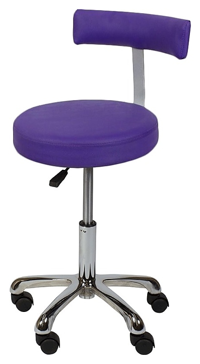 Стул мастера МЭДИСОН МД-9017, фиолетовый глянцевый