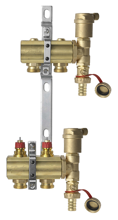 Группа коллекторная DANFOSS FHF-set 088U0702 1