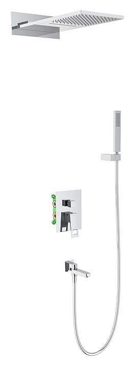 Комплект душевой TIMO Briana SX-7119/00SM с изливом, хром