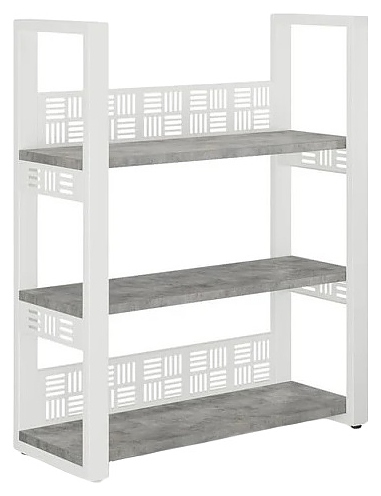 Стеллаж открытый КОБОР SО3-80/36 white/chicago