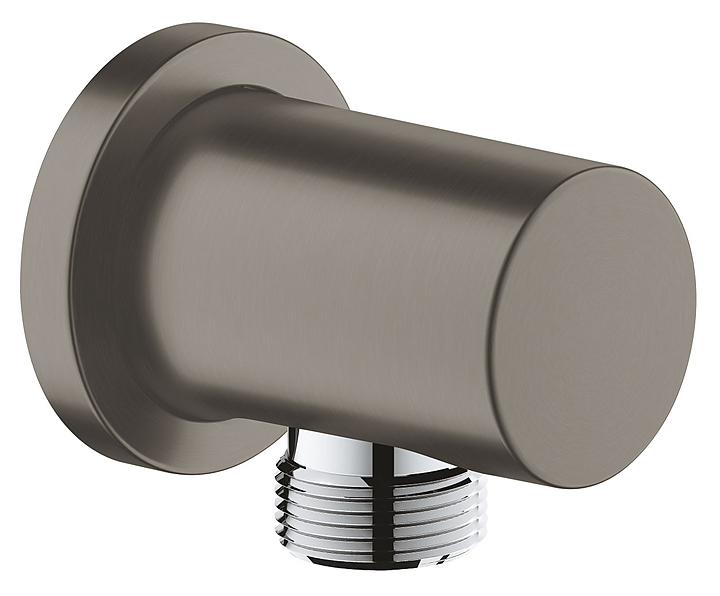 Подключение для душевого шланга Grohe Rainshower 27057AL0 темный графит, матовый