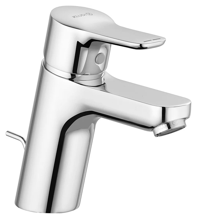 Смеситель для раковины KLUDI Pure&Easy 373820565 с донным клапаном, хром