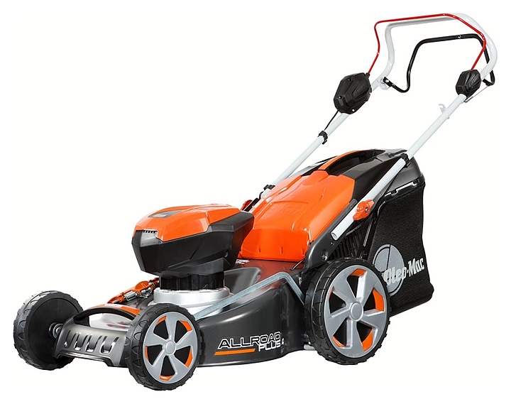 Газонокосилка аккумуляторная Oleo-Mac GI 48 T самоходная (с 2 аккумуляторами и зарядным устройством)