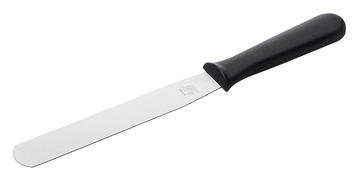Лопатка кухонная MGprof 80931 31 см 17.8х3 см прямая, нержавеющая сталь