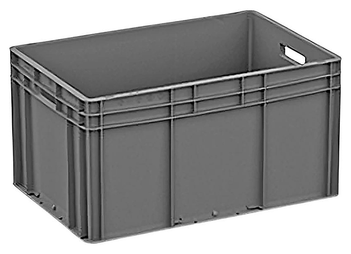 Ящик универсальный ТАРА.РУ ЕС 6432.1 400х300х320 мм серый