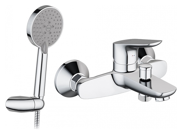 Смеситель для ванны с душем Damixa Origin Bit 771300000 хром