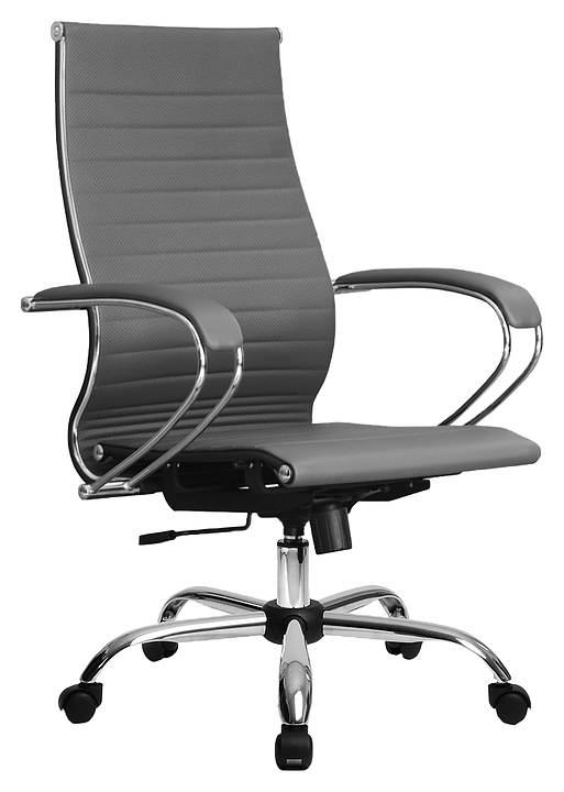 Кресло Метта Комплект 10 (MPES)/подл.116/осн.003, серое