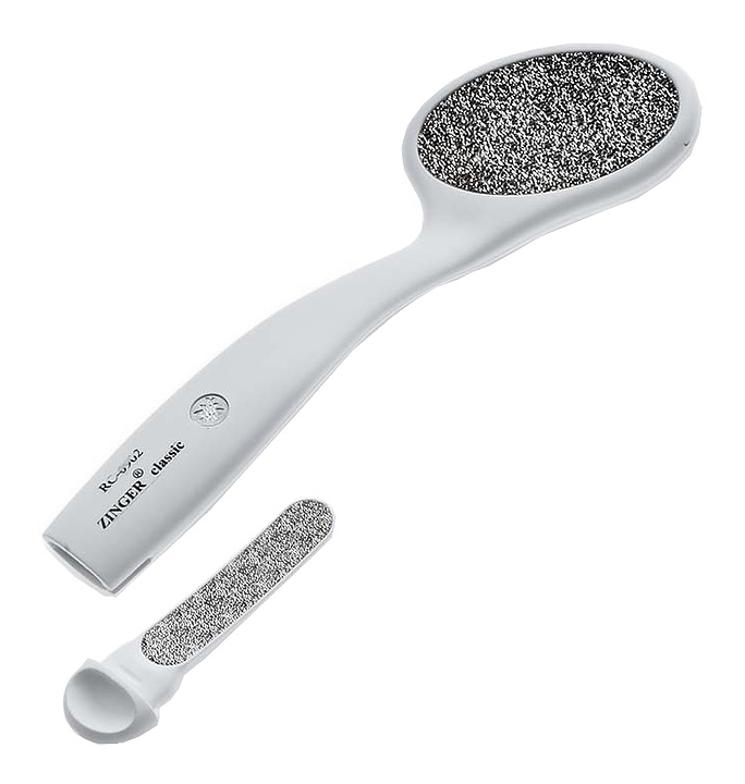 Терка педикюрная ZINGER RC-0902 White matt