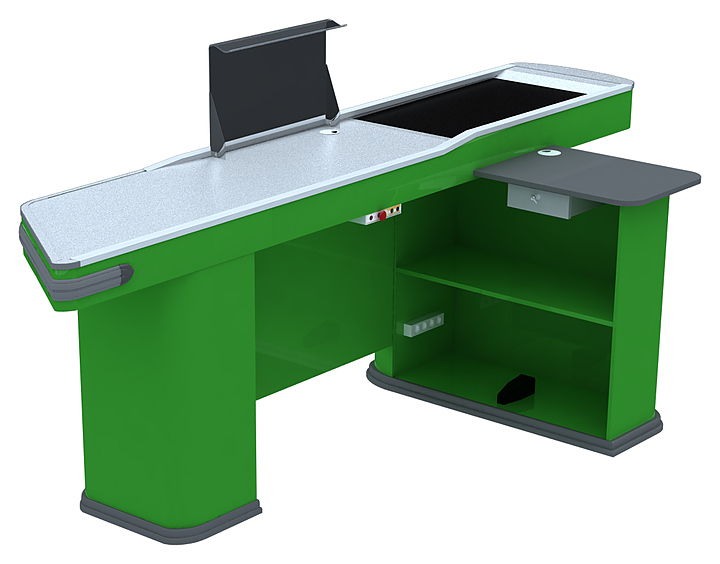 Кассовый бокс Commerce Renessance Дискаунт 2350 см, прямой накопитель