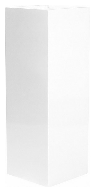 Пьедестал-кашпо Pottery Pots Yang (40х40х150 см) белое глянцевое