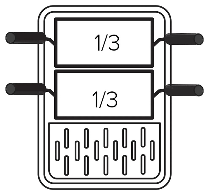 Корзина для макароноварки Giorik 2003046 GN1/3 (A)
