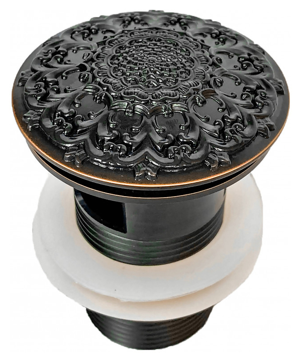 Клапан донный для раковины с переливом Milacio MC.010.BBR