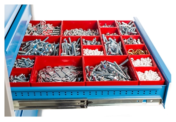 Лотки пластмассовые ДиКом Комплект-01, 75х75 мм, 36 шт.