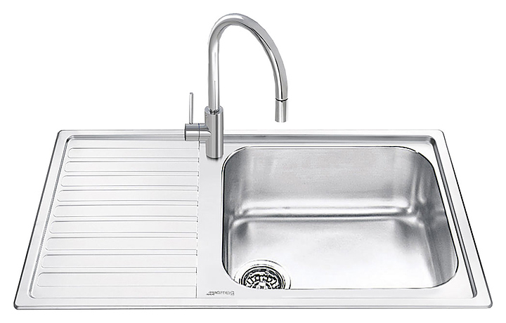 Кухонная мойка SMEG LGM861S-2